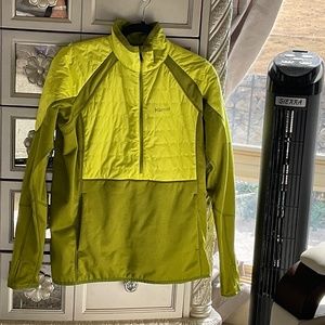 Marmot pullover zip front